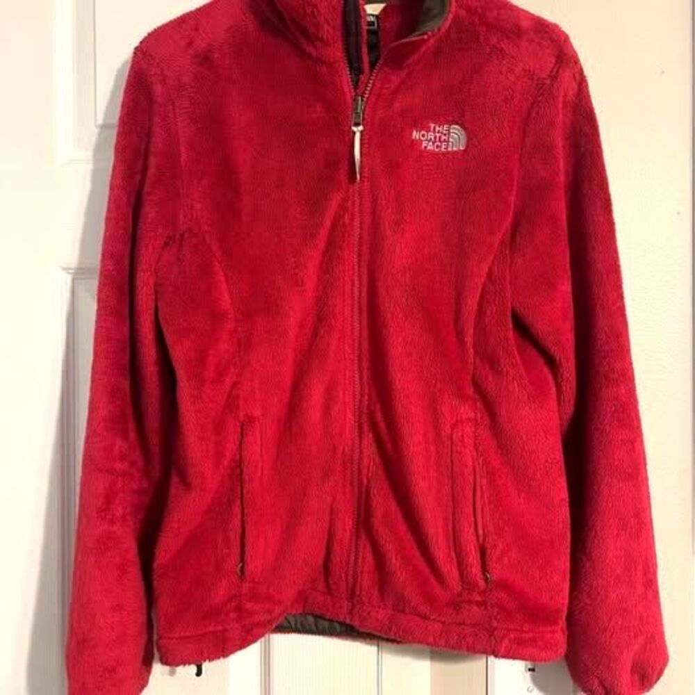 Womens The North Face Osito Red Fleece Jacket XS